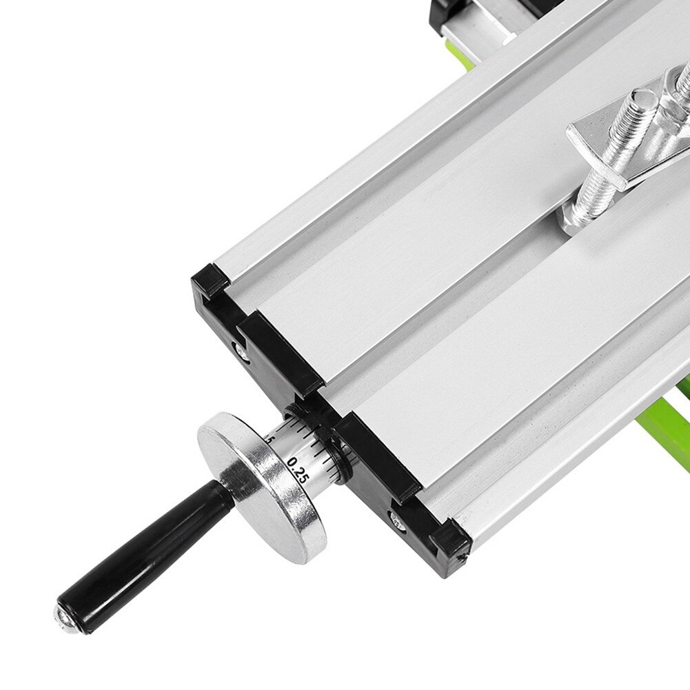 Miniature Milling Machine Bench Drill Vise Fixture Worktable X Y-axis Adjustment Coordinate Table Router Table