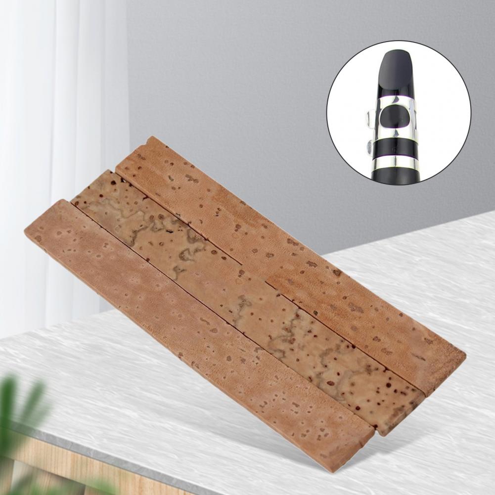 Kit de réparation de liège pour clarinette, accessoires de , en bois, souple et bonne étanchéité, 3 à 10 pièces