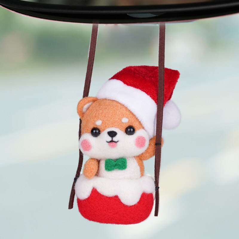 Altalena Shiba Inu interattivo per bambini gioca giocattolo creativo manuale giocattolo apprendimento regalo