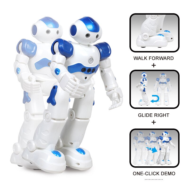 Robot educativo intelligente di danza intelligente ricarica USB multifunzione canta telecomando Robot RC gioco di danza giocattolo per regalo per bambini