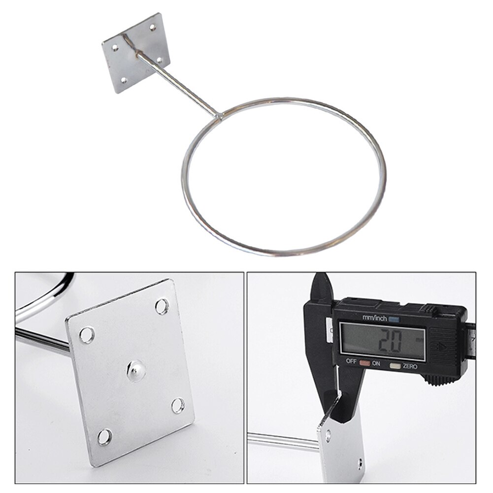 2Pcs Wall Mounted Garage Basketball Storage Rack Sports Ball Basketball Soccer Volleyball Football Holder Display Ball Holder