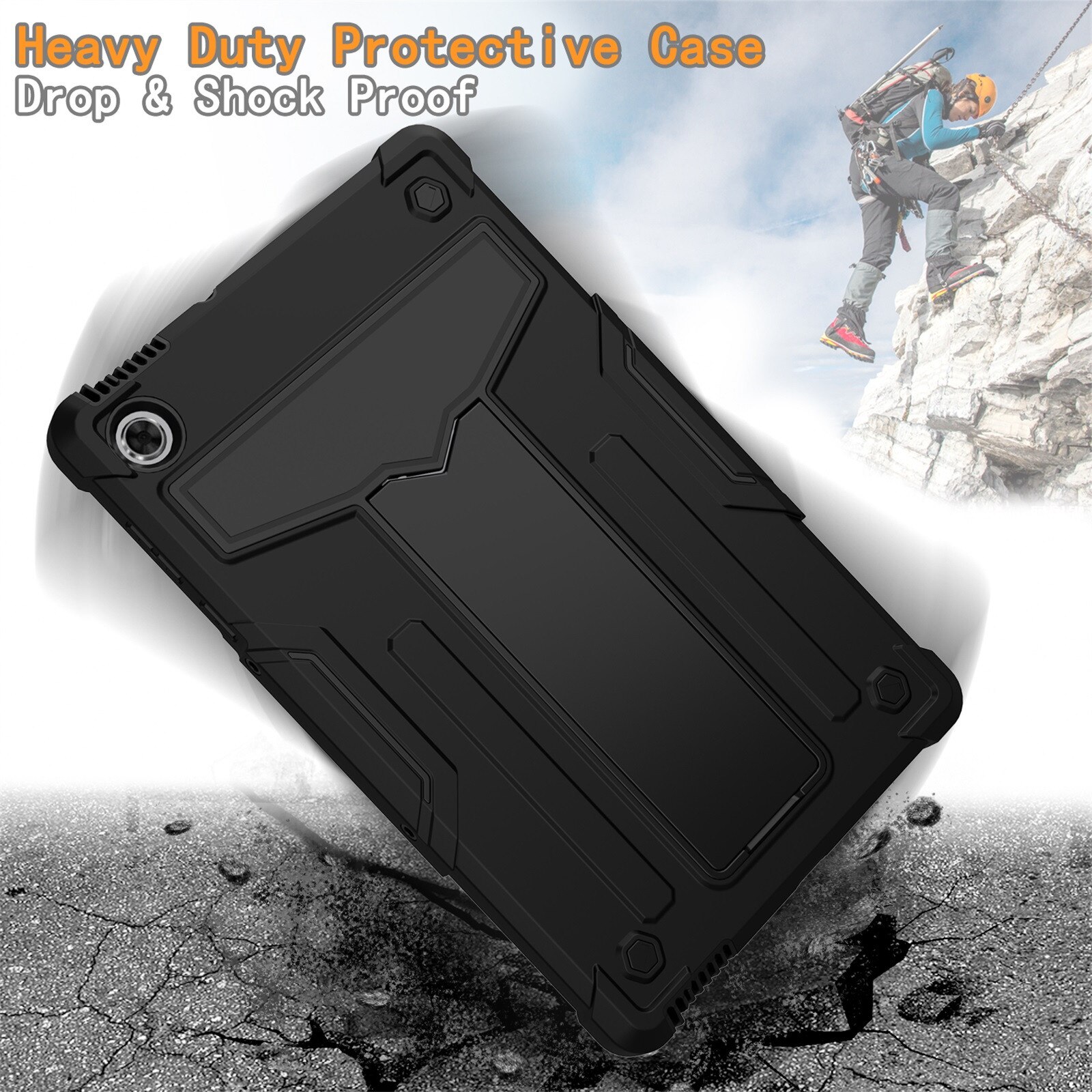 Tablet Case for Lenovo Tab M10 FHD Plus 2nd Gen - Shockproof Leather Stand Cover