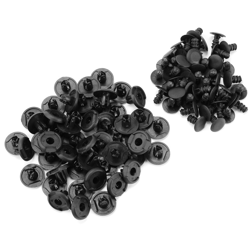 50Pcs For Toyota VW Renault 10mm Car Hole Plastic ... – Grandado