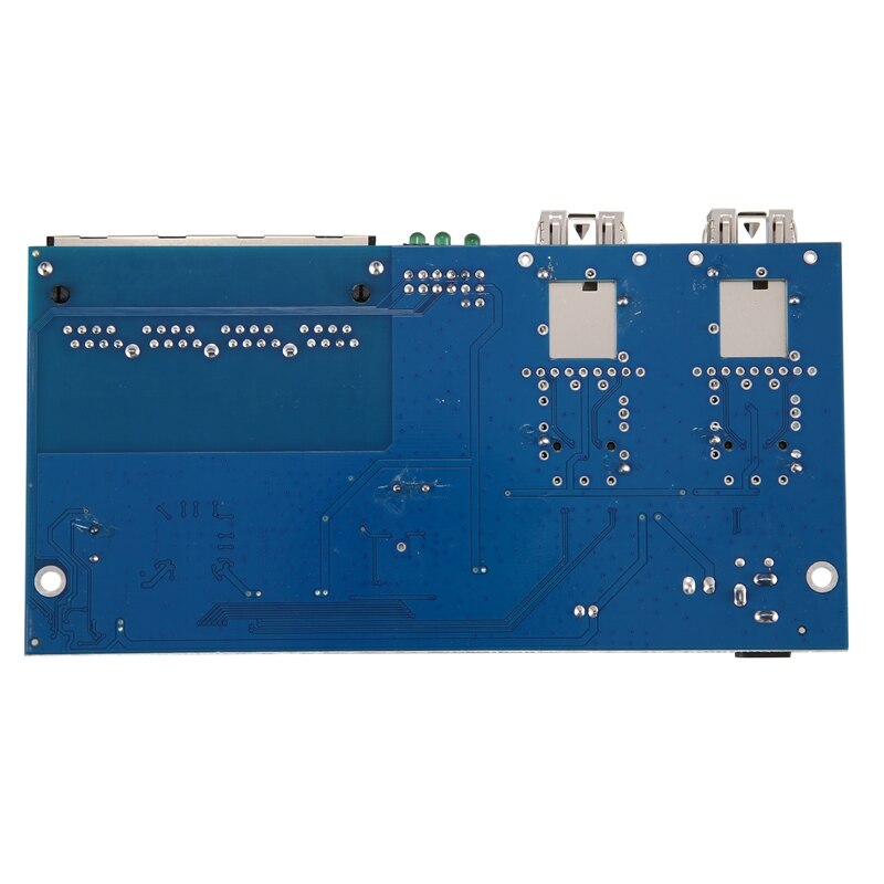10/100/1000M 4 RJ45 UTP e 2 SFP In Fibra di Porta In Fibra Ottica Media Converter Gigabit Ethernet interruttore di Bordo PCBA
