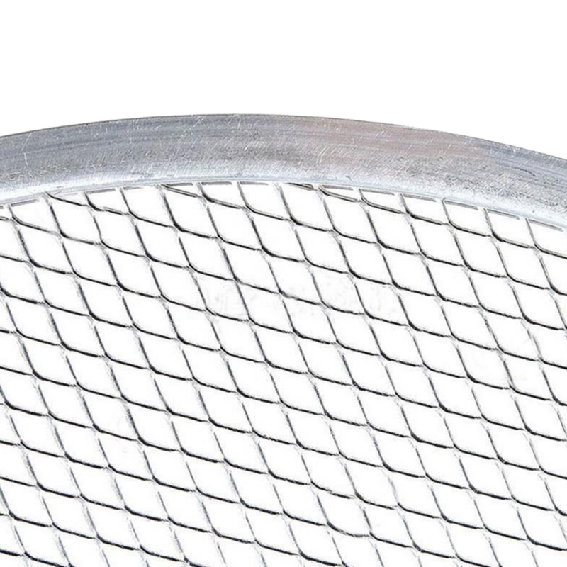 Moule à Pizza en aluminium, maille métallique résistante à la rouille, d'oeillet, maille creuse pour tarte, cuisson, fournitures ménagères pour les cuisines