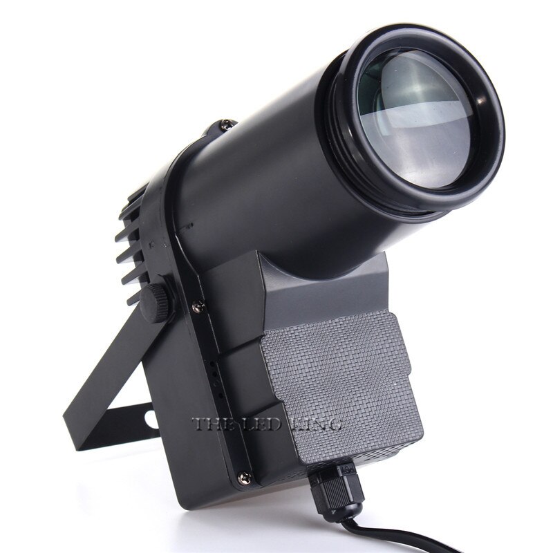 Foco LED de 15W AC110-240V DMX RGBWA para escenario, foco de haz de luz para discoteca KTV DJ, efecto de iluminación para escenario: 12W RGBW 4IN1 / Enchufe europeo