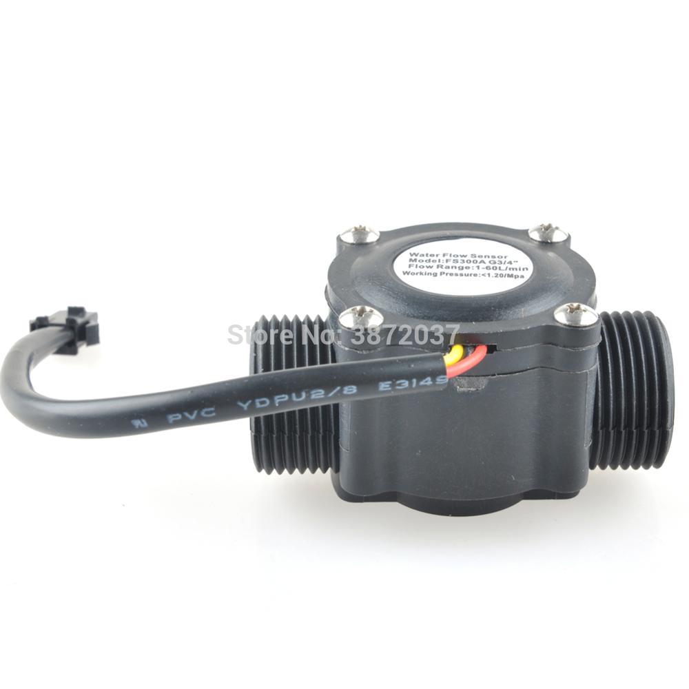 DIYmall G3/4" Water Flow Sensor Switch 3/4 1-60l min