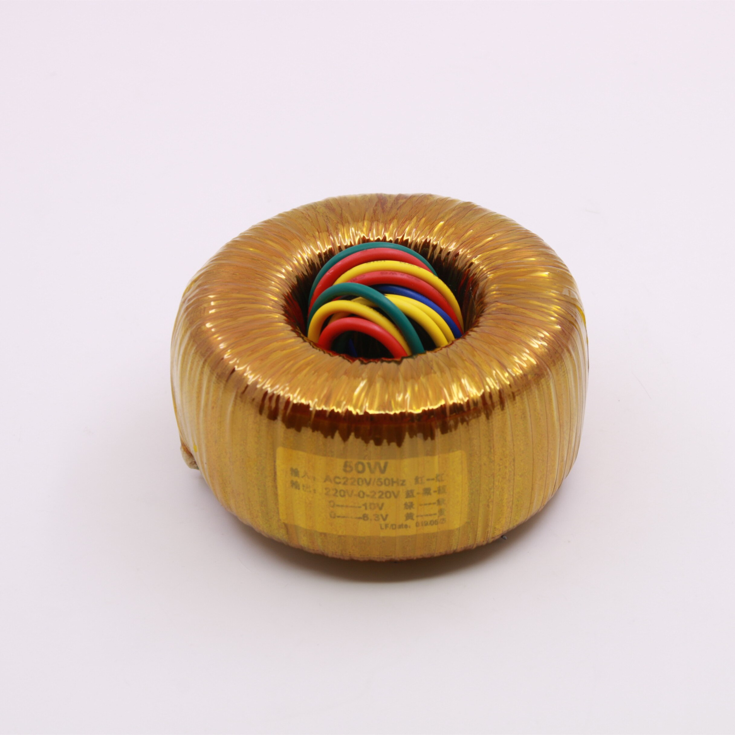 50W Toroid Transformer For Tube Amplifier Input:220V Output:220V*2+6.3V+10V