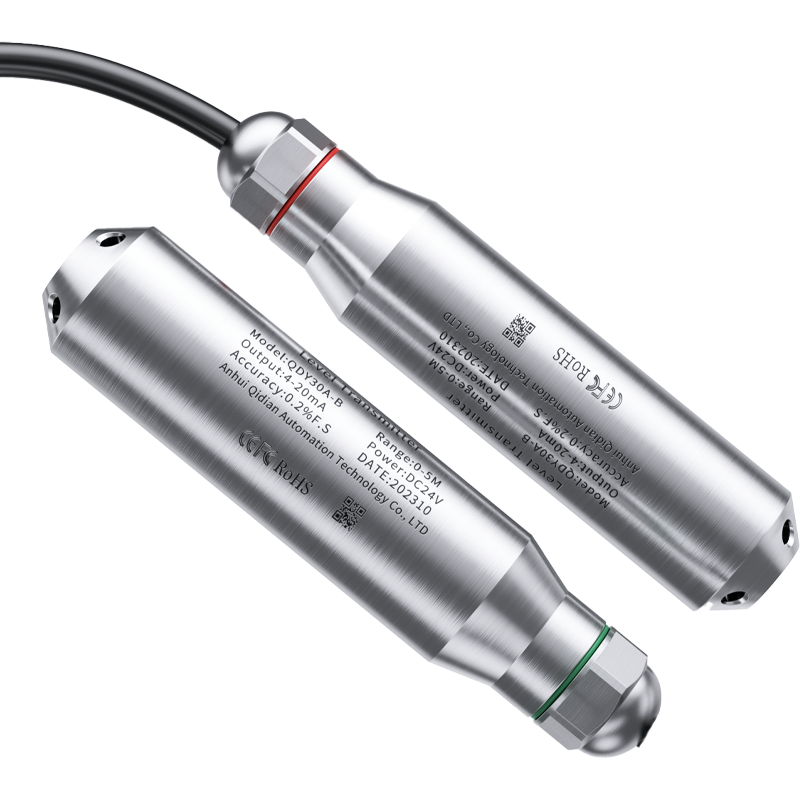 Water Level Sensor 4-20mA 0-10V 0-5V RS485 0-5m Liquid Level Sensor 1m/2m/3m/4m/5m Water Level Sensor Transmitter