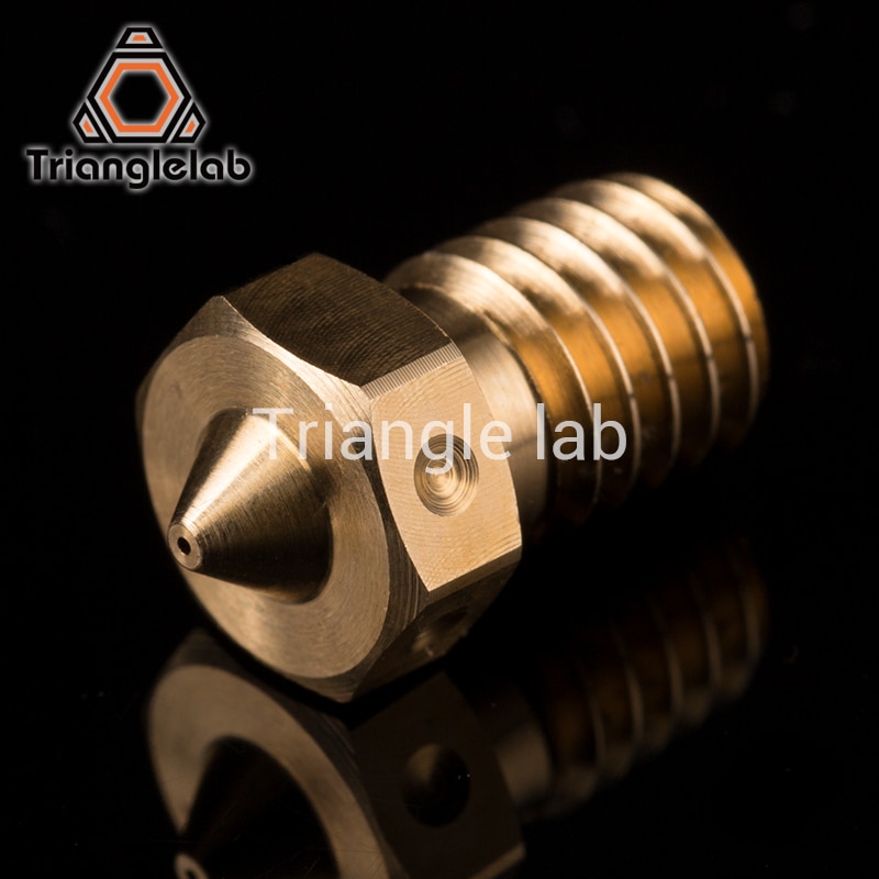 HQ gold heatsink v6 copper heater block hotend J-head heater block heat break NOZZLE for E3D HOTEND for titan extruder