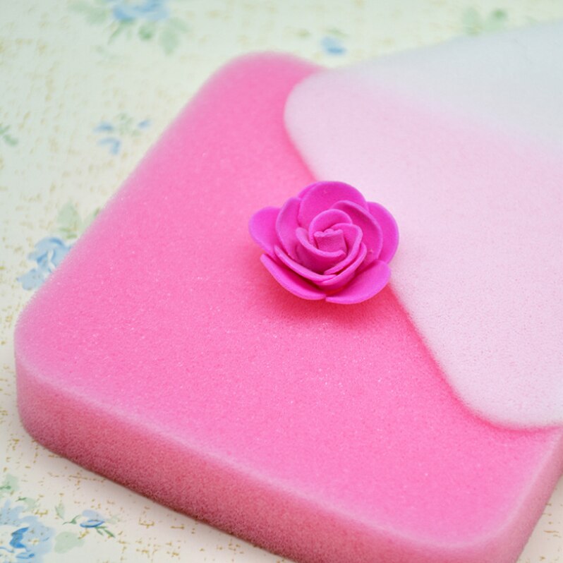 2pcs Fondant Cake Foam Pad Decorative Sponge Mat Sugarcraft Flower Modelling DIY Flower Shapes Gum Paste Kitchen Bakeware Tools