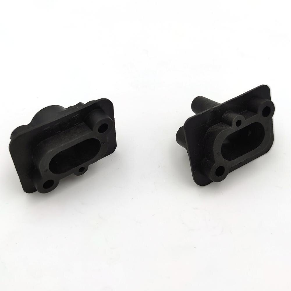 2pcs Inlet Intake Manifold For 33cc 43cc 49cc 2-stroke Engine Moped Scooter Cat Eye Mini Moto Dirt Pocket Bike Go Kart Minimoto