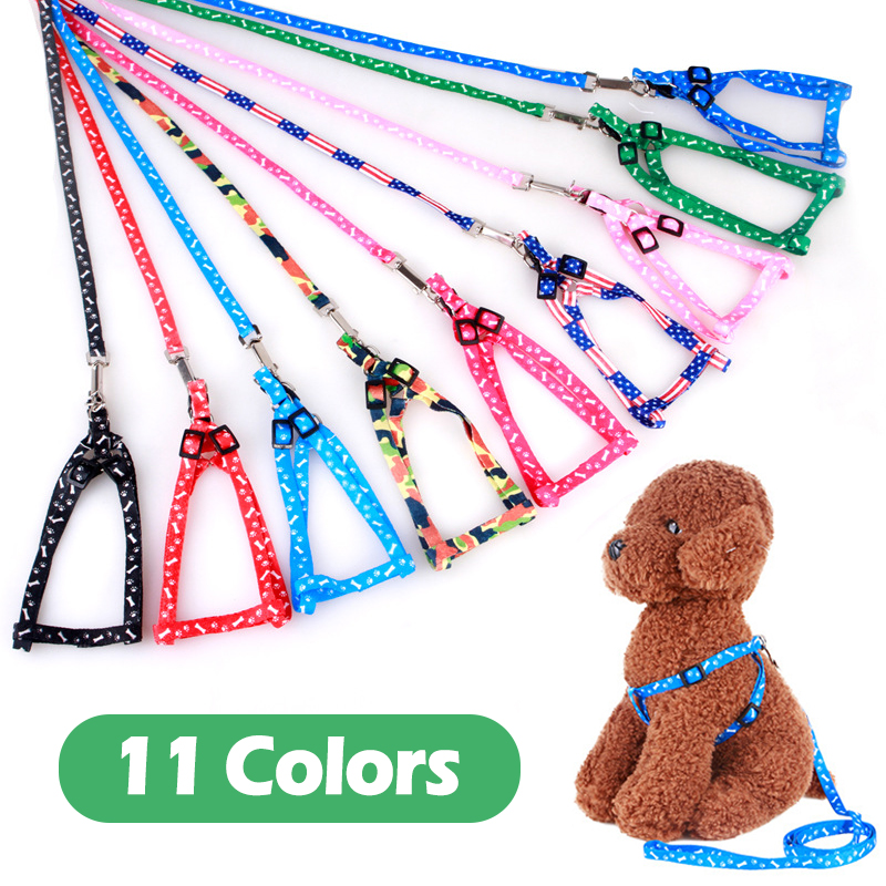 Small Dog Harness and Leash Set for Cats Puppy Quick Release York Chihuahua Dog Harness Dog Accessories