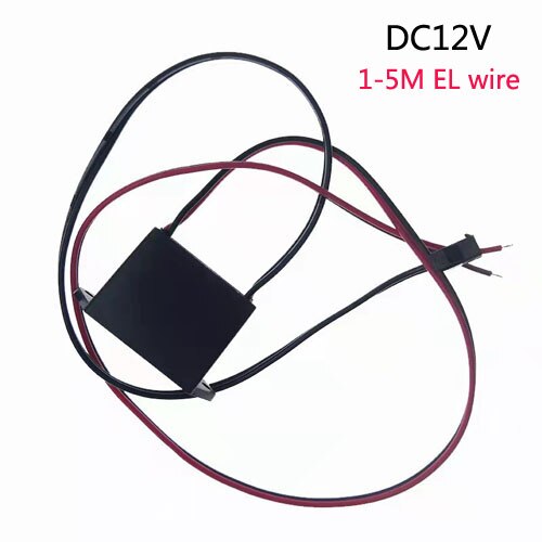 DC 3V AA Battery 5V USB 12V Adapter Driver Car Lighter Controller Inverter For El Wire Electroluminescent Light: DC12V