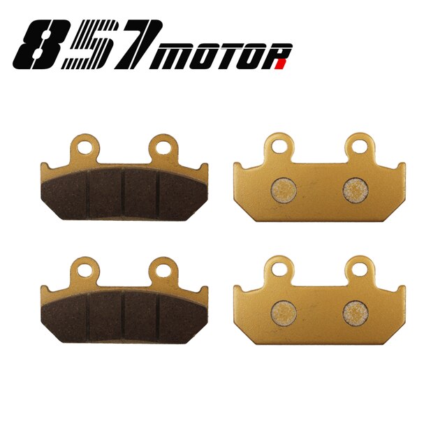 Motorfiets Voor En Achter Remblokken Voor Honda Vfr 400 VFR400 NC24 1987 1988 CBR250 MC14 MC17: Front 2 pair