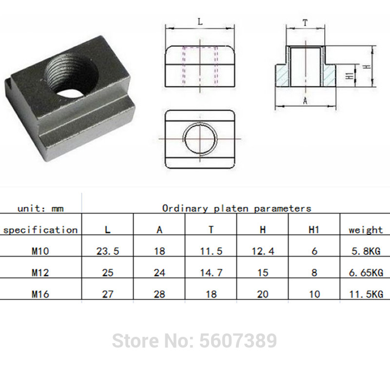 M16 Milling Machine Clamping Set 58pcs Mill Clamp ... – Vicedeal