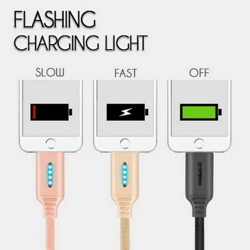 Mobile Phone Data Cable Fast Charge Smart Power-off Protection Mobile Phone Weaving Yarn Android Data Cable Full Automat