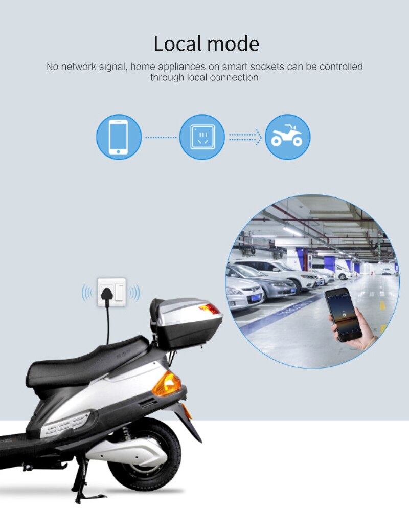 IP20 240V Smart WiFi Socket EU Plug Double USB Port Wireless Smart Plugs Works With Alexa Google Home Intelligence Improvement