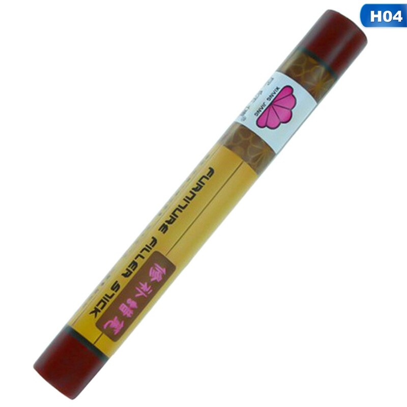 1 Pcs Wooden Floor Furniture Repari Pen Markers & Filler Sticks Wood Scratches Restore Kit Scratch Patch Paint Pen Wood Repair: H04