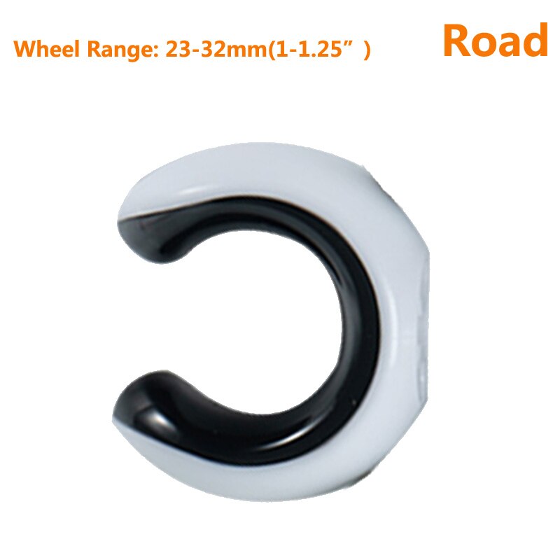 Fiets muurbevestiging haak racefiets parkeergesp draagbare wandhouder binnen verticale beugel voor racefiets: Wegzwart(rond)