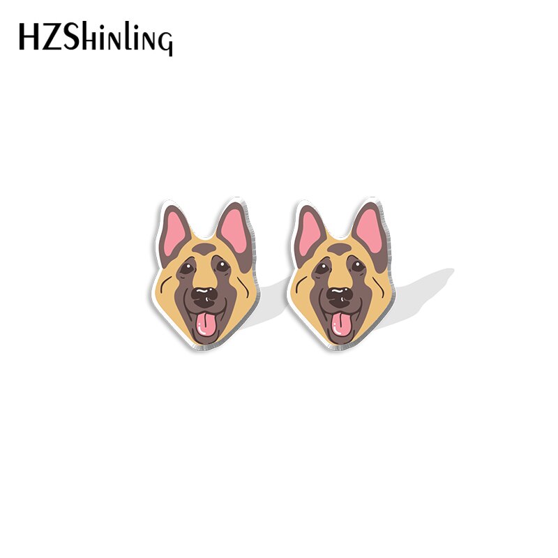 100% 925 sterling zilver loyale partners Franse Bulldog hond dier kleine Stud oorbellen voor vrouwen Oorbellen sieraden