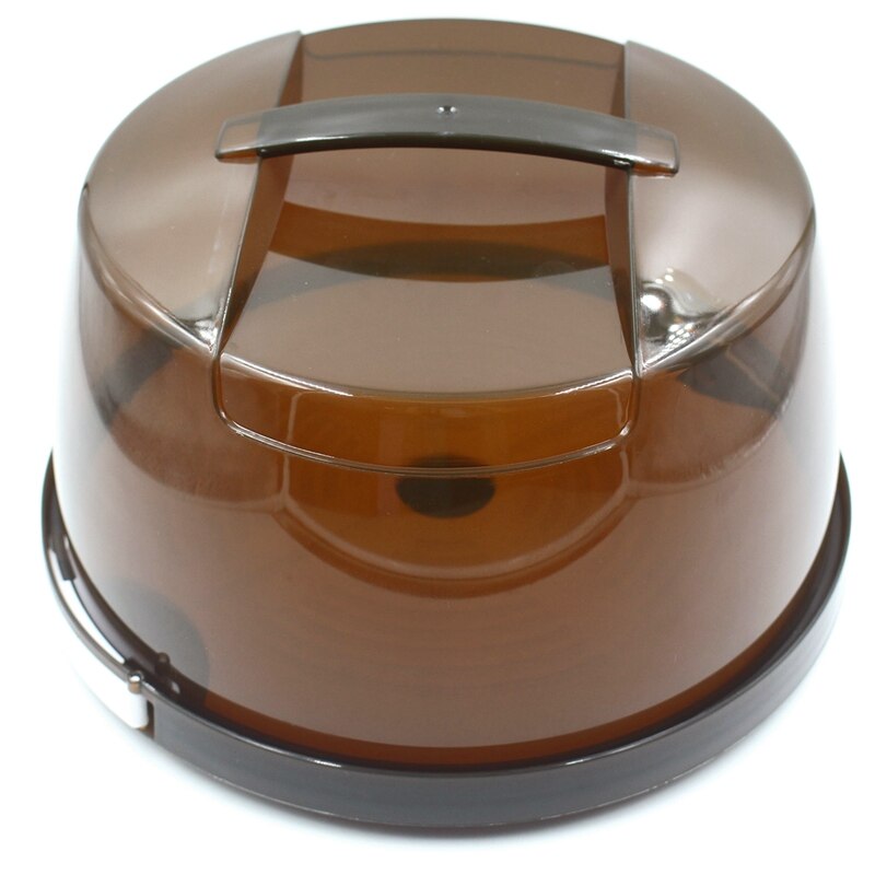 Caja redonda de PP para guardar pasteles, caja para guardar postres, caja para guardar pasteles, accesorios de cocina para fiestas de cumpleaños y bodas: Default Title