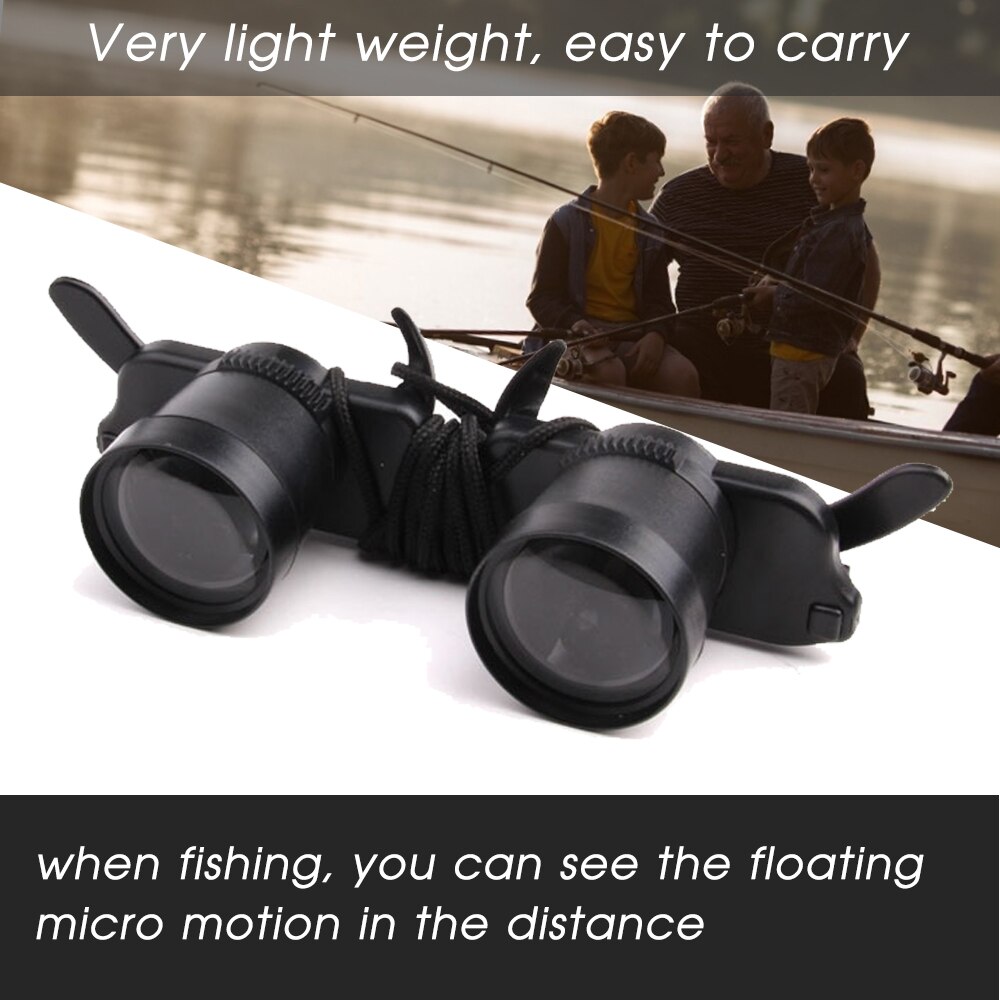 Outdoor Hd Vissen Telescoop Draagbare Zoomable Bril Zonnebril Waargenomen Boei Bijziendheid Vergrootglas Verrekijker Optics Telescoop