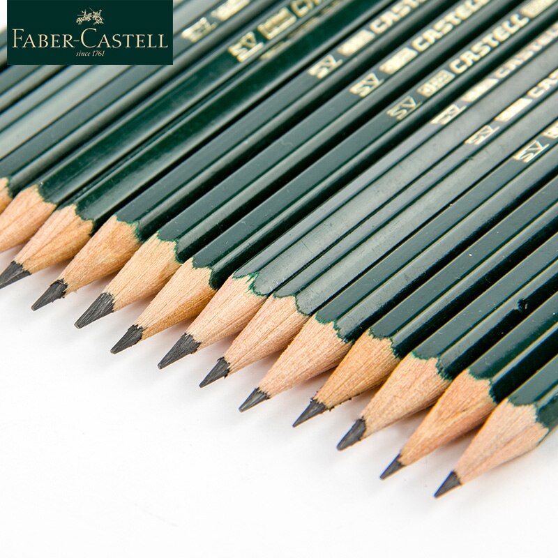 Faber-Castell 9000 Bleistifte 12/16 Stck einstellen Schule Bleistift Graphit Bleistift für Zeichnung Und Skizzieren Stift einstellen