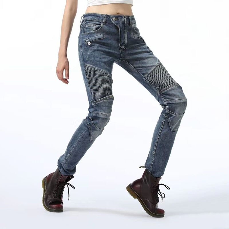 pants motorcycle denim women's pants with protective gear riding travel motorcycle trousers motorcycle pants ladies special