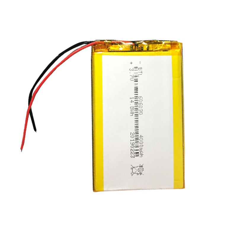 3.7v 4000mAh 606090 Rechargeable Lipo batterie pour GPS MP4 caméra batterie externe tablette électrique jouets PAD DVD Lithium polymère batterie