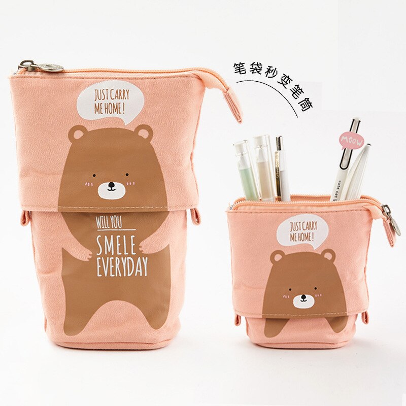 TULX back to school cute pencil case pencil case kawaii kawaii bag kawaii makeup pencil case stationery: 8