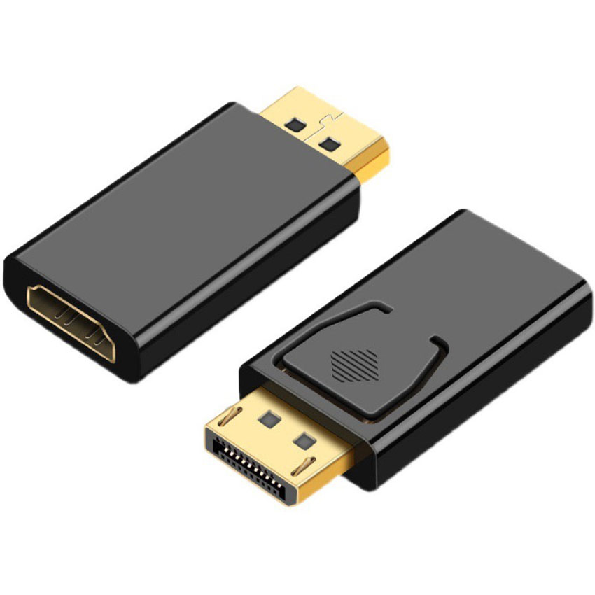 Convertidor 4K DP a HDMI, Displayport a 1080P HDTV, Monitor de ordenador, adaptador de Audio y vídeo