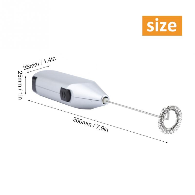 Electric Coffee Milk Whisk Mixer Beater Milk Frother Kitchen Mixer Hand Milk Foamer For Coffee Latte Cappuccino High