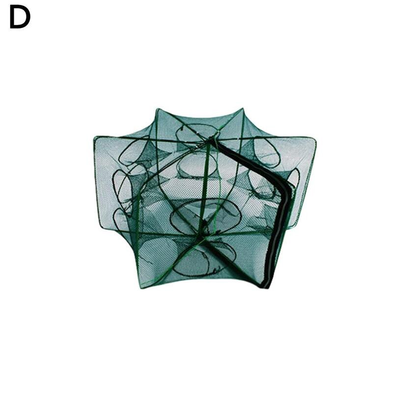 Folding Fishing Cage Net Moving Net Umbrella Cage Hanging Net Fishing Shrimp Net Crab Cage Hand Throw Net Fish Net Fishing: D