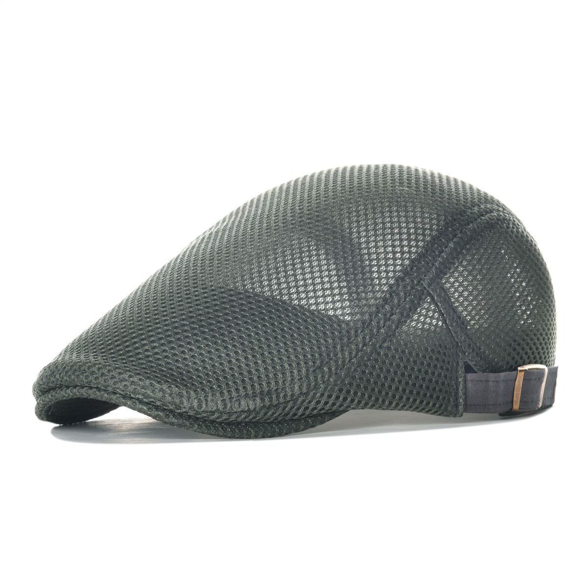 VOBOOM Summer Mesh Irish Cap Golf Ivy Jeff Caps Men Women Lightweight Net Cabbie Newsboy Driver Gatsby Hat Boina: Gray