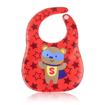 Kids Baby Slabbetjes Burp Doeken Slabbers Eva Waterdichte Diner Slabbetjes Jongens Meisjes Zuigelingen Cartoon Patroon Slabbetjes Burp Doek: 04