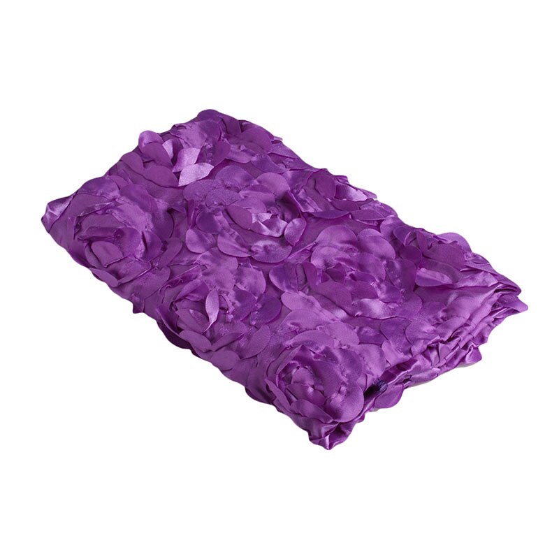 Bébé photographie couverture -né bébé 3D photographie accessoires tapis Photo Rose fleur toile de fond couverture: Light Purple