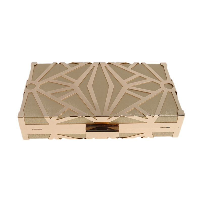 Geometrische Geometrische Frauen Clutch Tasche Box Abend Partei taschen Kette Schulter Geldbörse Abend Tasche Für Neue Jahr Weihnachten geldbörsen