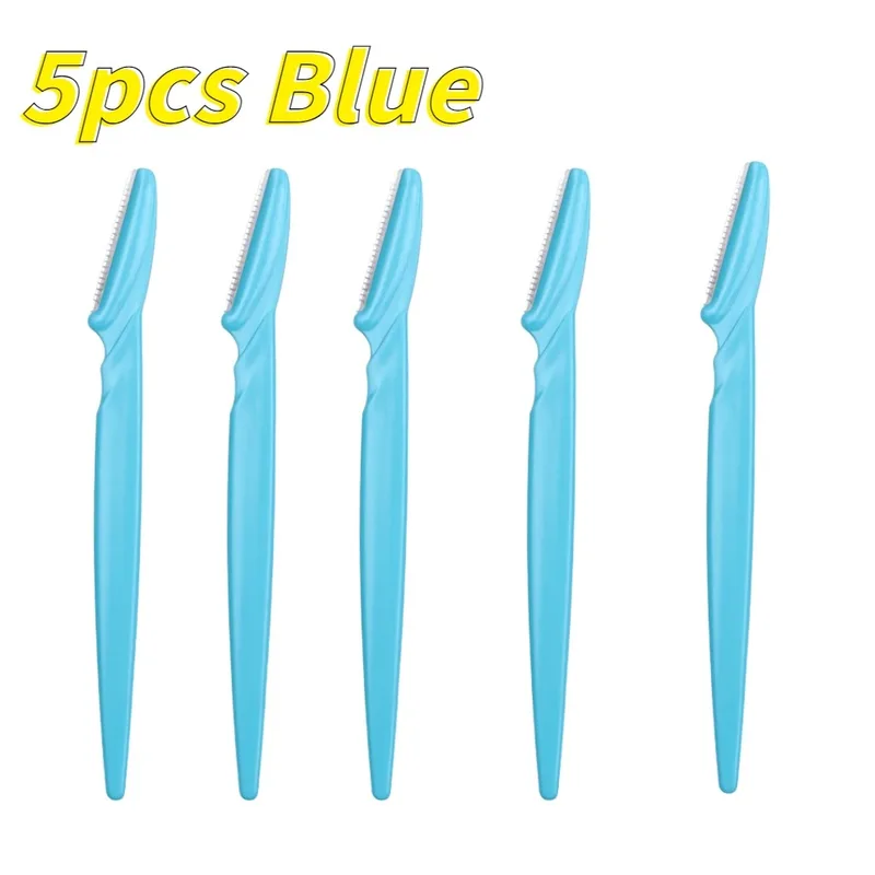Wenkbrauw Trimmer Gezichtsscheerapparaat Draagbare Wenkbrauw Epilatie Ontharing Veiligheid Wenkbrauw Knippen Vrouw Make-Up Tools: Koper