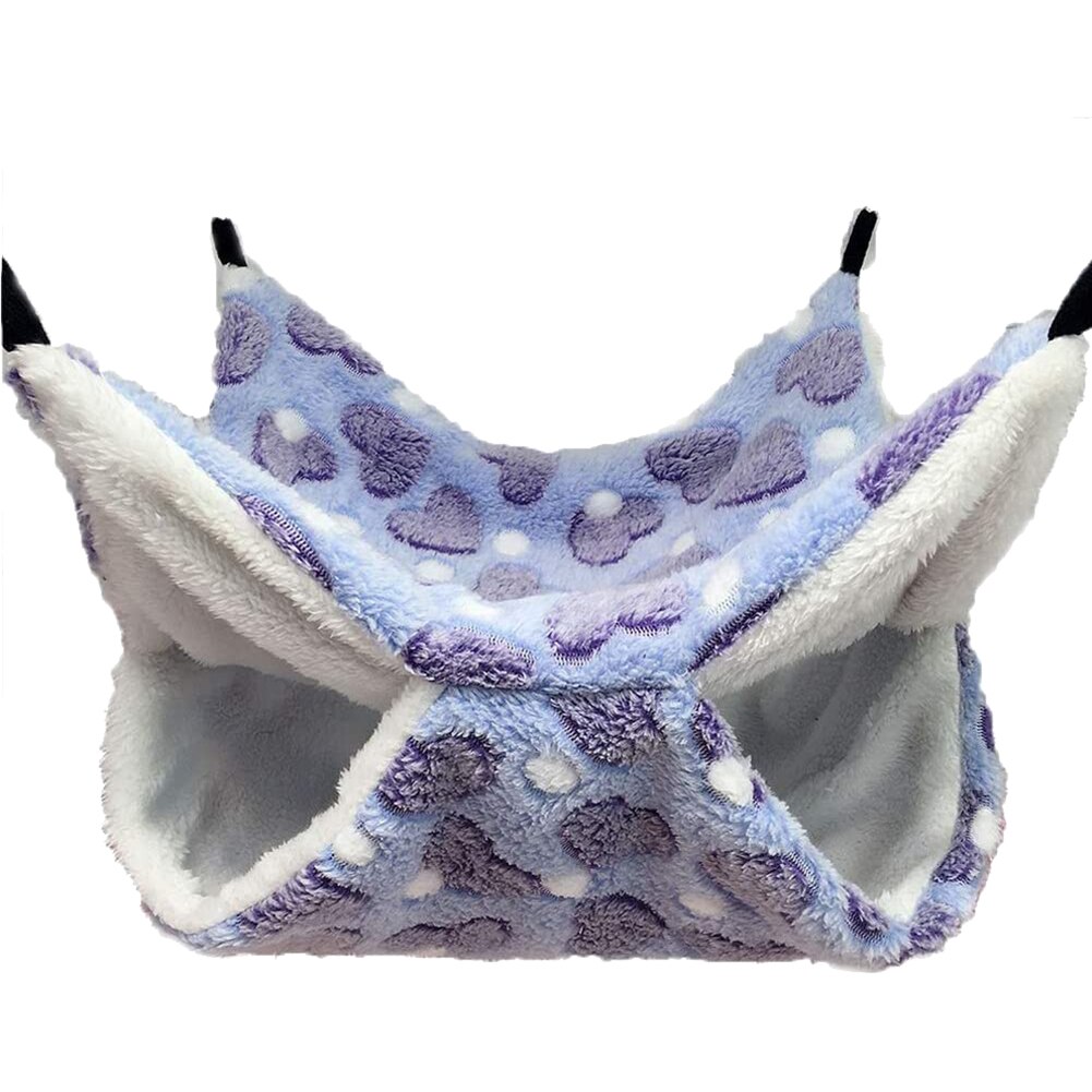 Huisdier Hangmat Warm Double-Layer Mezzanine Hangmat Kleine Huisdier Hangmat Opknoping Eekhoorn Slaapzak Dierbenodigdheden Hamster Hangmat: 1A-2C