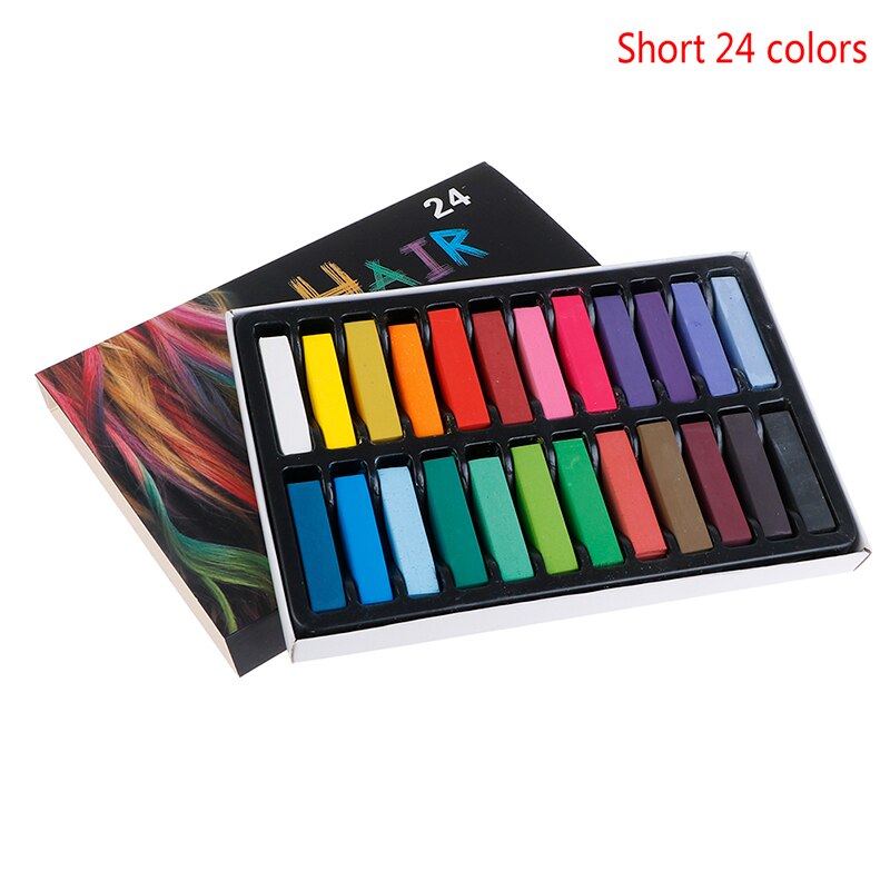 Tinte temporal para el cabello, pluma lavable, pasteles de salón, lavables: ST24