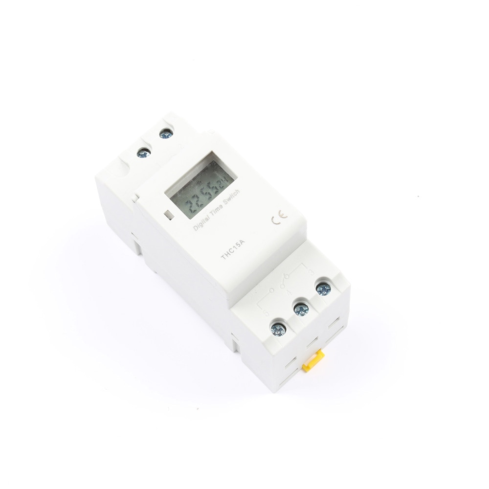 Elettronica Settimanale 7 Giorni Digitale Programmabile TIMER INTERRUTTORE del Relè di Controllo 220V 230V 6A 10A 16A Su Guida Din tp8a16 no lock