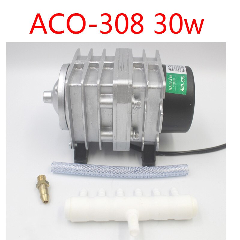 Air Compressor ACO Series Electromagnetic Aquarium Pump Oxygen Aquarium Fish Pond Compressor: ACO308