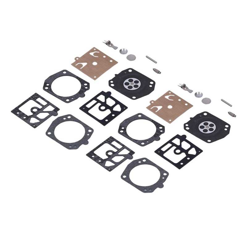 Lawn Mower Repair Kit 2Set Carburetor Rebuild Repair Kit for Walbro K24‑hda for Garden