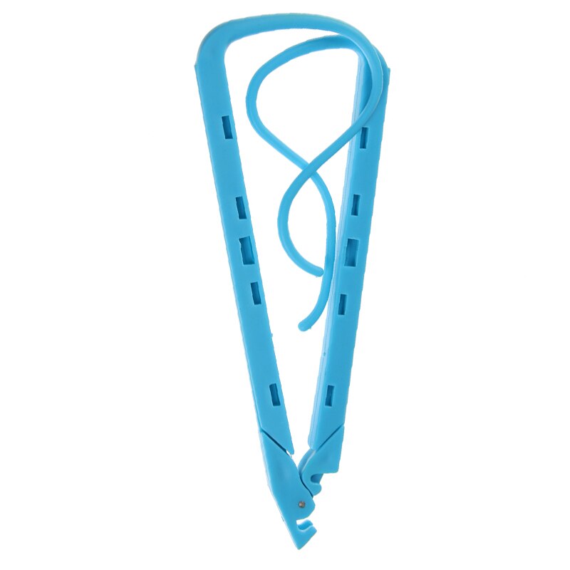 Foldable Bookend for Reading Lazy People Bookshelf Book Clip Reader Tool School Office Organizer Stationery: Blue