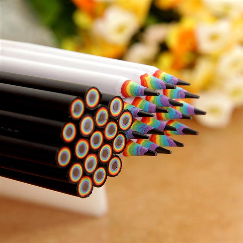 10Pcs Hb Verf Potloden Papier Tekening Potloden Schets Schilderen Potlood Verf Beoefenen Potloden