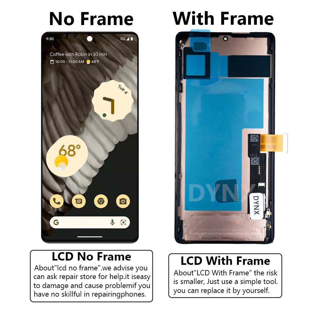 Pantalla Lcd de 6,7 pulgadasSuper AMOLED para Google Pixel 7 Pro, repuesto de pantalla táctil Digital para Google Pixel7 Pro GP4BC GE2AE