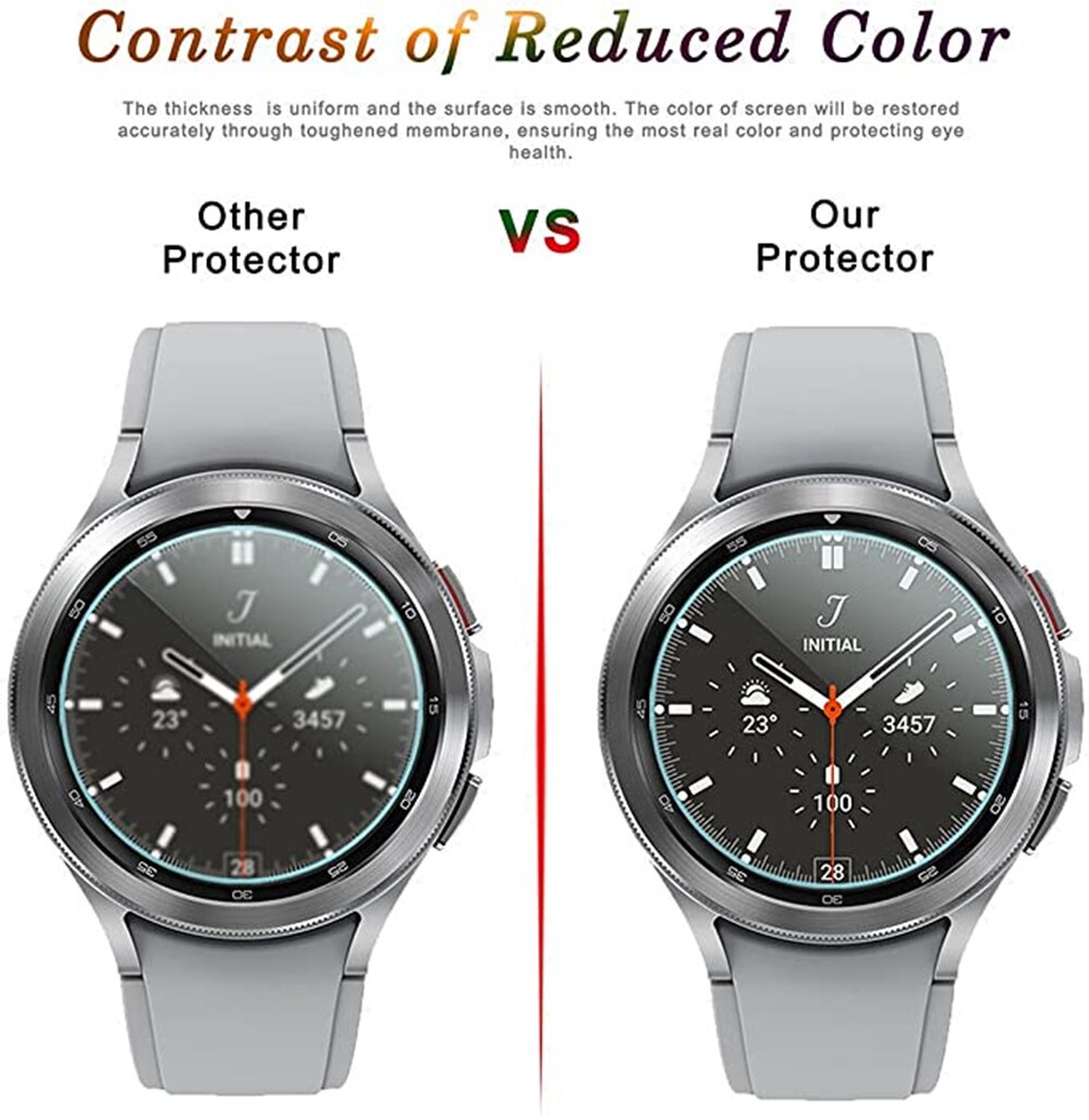 Für Samsung Galaxy Watch4 44mm 40mm Klassische Display-schutz 46mm 42mm HD Klar Gehärtetem Glas Film für Galaxy Watch3 45mm 41mm