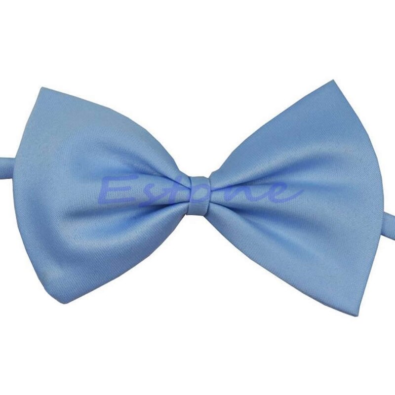 viel freundlicher Mädchen Jungen Kleinkinder Bowtie Vor Gebunden Hochzeit Fliege schlicht Krawatte: LB