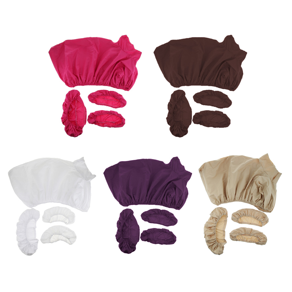 Juego de 3 fundas para mesa de masaje lavables, incluye sábanas planas y ajustadas con cubierta de cuna facial y funda de almohadilla de mano, 185cm